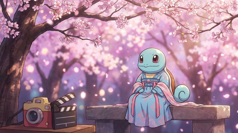 幼女漫画传媒樱花季短片